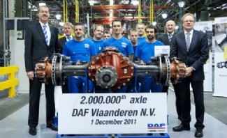 To millioner DAF-aksler