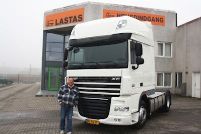 Lastas Trucks Danmark A/S leverer DAF FT XF 105.460 til Scandi Trans