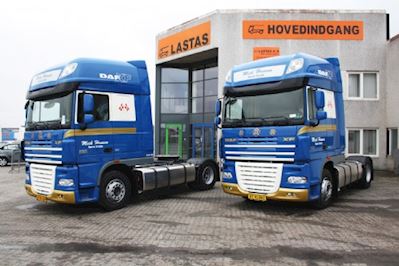 Lastas Trucks Danmark A/S leverer DAF FT XF 105.460 til
