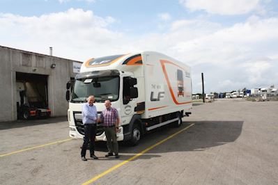 Lastas Trucks Danmark A/S leverer DAF FA LF 210 til Skovby Transport