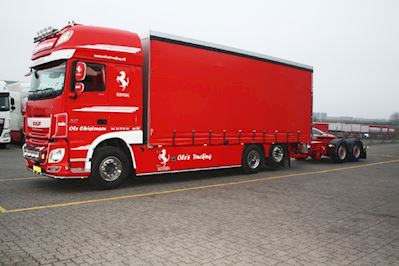 ”Toppen af poppen”- special bygget DAF med Kel-Berg 2 akslet Dolly udleveret til Oles Trucking