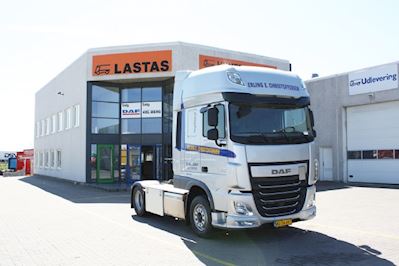 Lastas Trucks Danmark A/S leverer DAF XF 440 FT SSC AS-TRONIC til Erling E. Christoffersen
