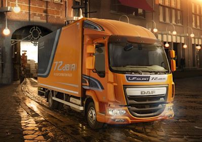 DAF introducerer nu også den ekstra støjsvage LF distributionslastbil