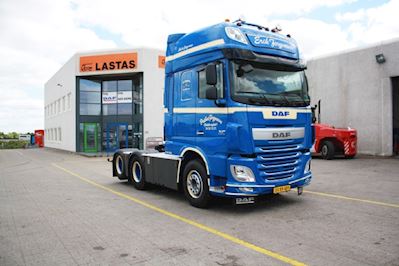 Lastas Trucks Danmark A/S leverer DAF XF 510 FTS SSC AS-Tronic trækker til Vognmand Preben Jørgensen
