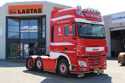 Lastas Trucks Danmark A/S har leveret en DAF XF 510 FTG SSC AS-Tronic til Oles Trucking