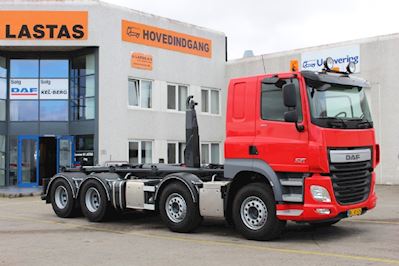 Lastas Trucks Danmark A/S har leveret en DAF CF 510 FAD SC 165 krog til Vognmand Poul Birk Rasmussen