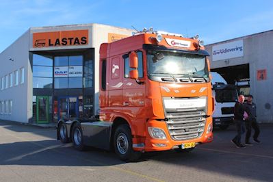 Lastas Trucks Danmark A/S leveret en ny DAF XF 510 FTS SC AS-Tronic til Hansen & Søn Transport ApS
