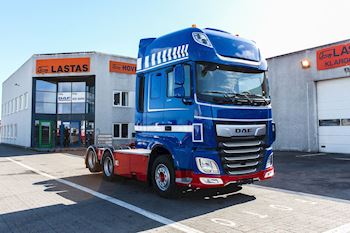 Lastas Trucks Danmark A/S leverer en ny DAF XF 530 FTS SSC TJ til Torben Jørgensen Eftf ApS 